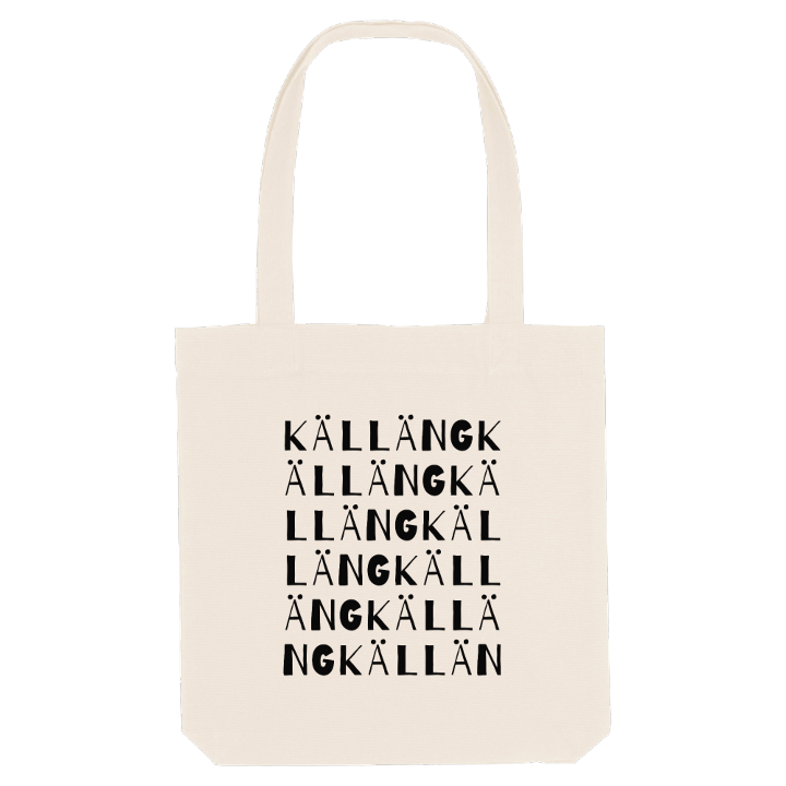 Källäng ordlek tygkasse – tygkasse från PinShirt