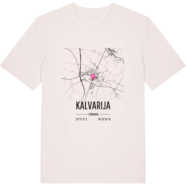 Kalvarija karta t-shirt – t-shirt från PinShirt