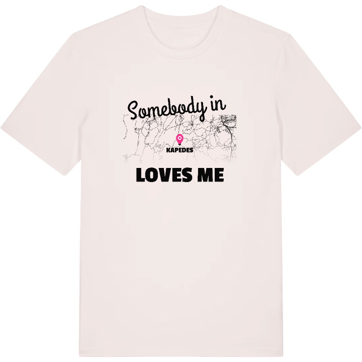 Någon i Kapedes älskar mig t-shirt – t-shirt från PinShirt