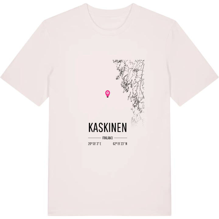 Kaskinen karta t-shirt – t-shirt från PinShirt