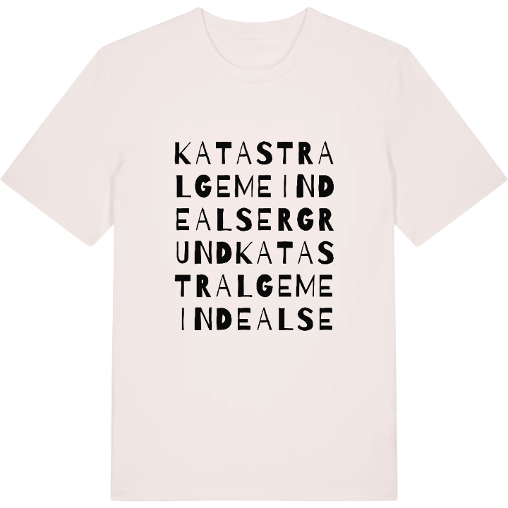Katastralgemeinde Alsergrund ordlek t-shirt – t-shirt från PinShirt