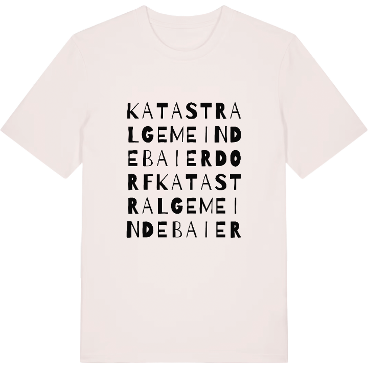 Katastralgemeinde Baierdorf ordlek t-shirt – t-shirt från PinShirt