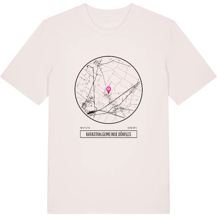 Katastralgemeinde Dörfles t-shirt – t-shirt från PinShirt