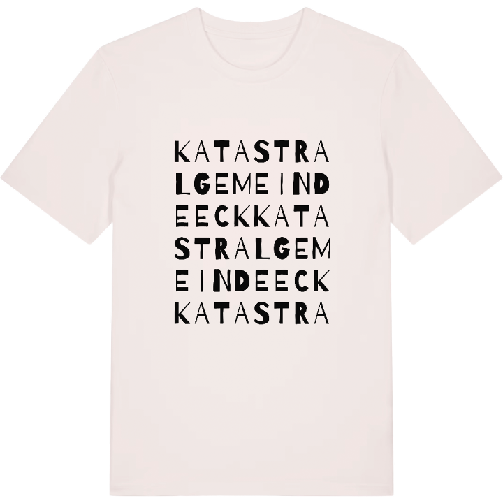 Katastralgemeinde Eck ordlek t-shirt – t-shirt från PinShirt