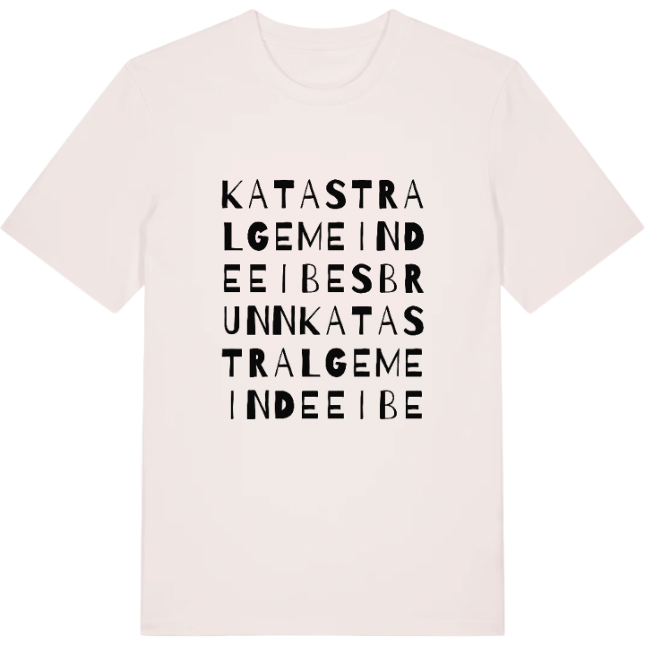 Katastralgemeinde Eibesbrunn ordlek t-shirt – t-shirt från PinShirt