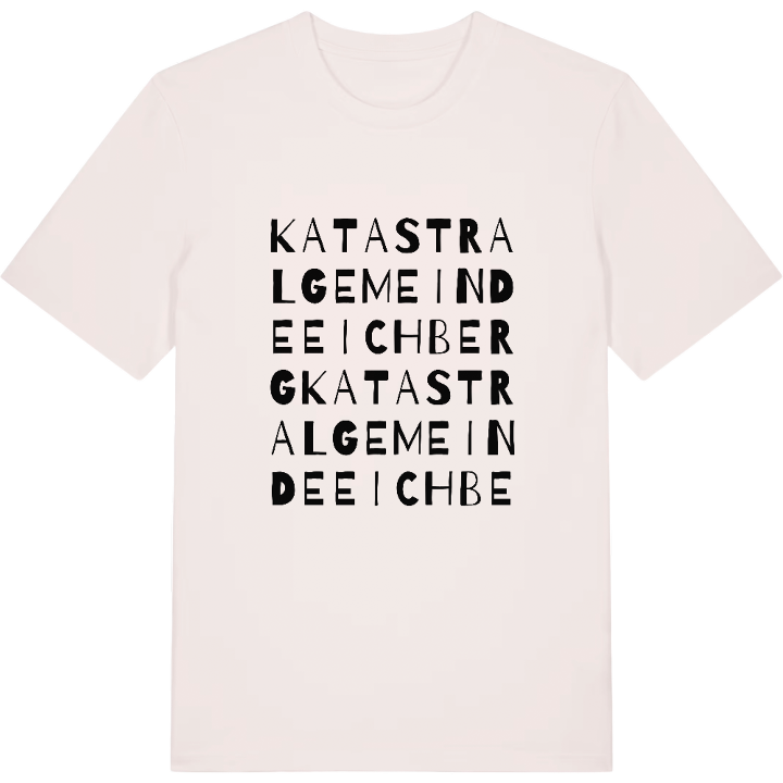Katastralgemeinde Eichberg ordlek t-shirt – t-shirt från PinShirt