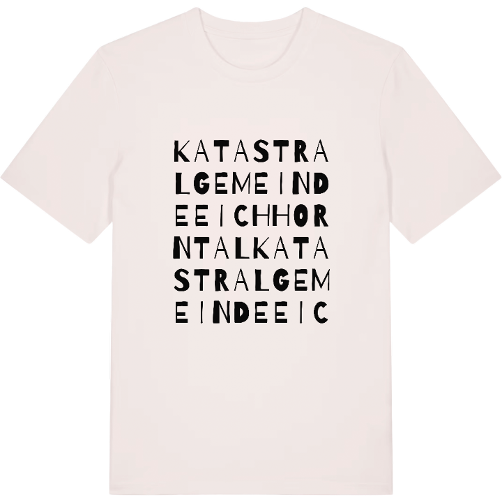 Katastralgemeinde Eichhorntal ordlek t-shirt – t-shirt från PinShirt