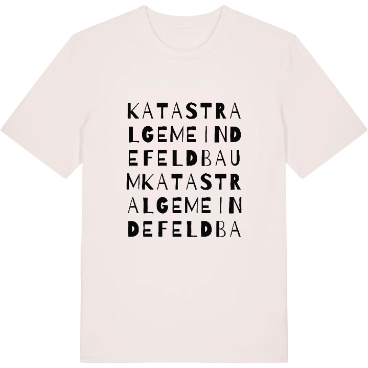 Katastralgemeinde Feldbaum ordlek t-shirt – t-shirt från PinShirt