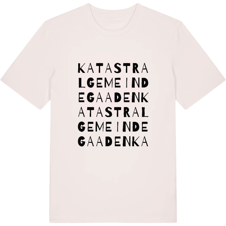 Katastralgemeinde Gaaden ordlek t-shirt – t-shirt från PinShirt