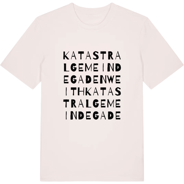 Katastralgemeinde Gadenweith ordlek t-shirt – t-shirt från PinShirt