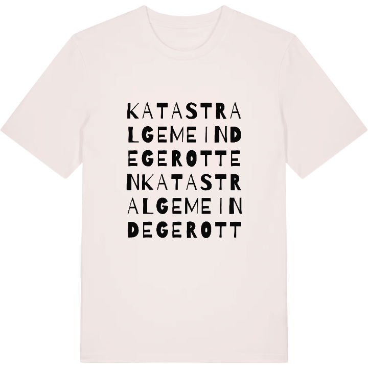 Katastralgemeinde Gerotten ordlek t-shirt – t-shirt från PinShirt