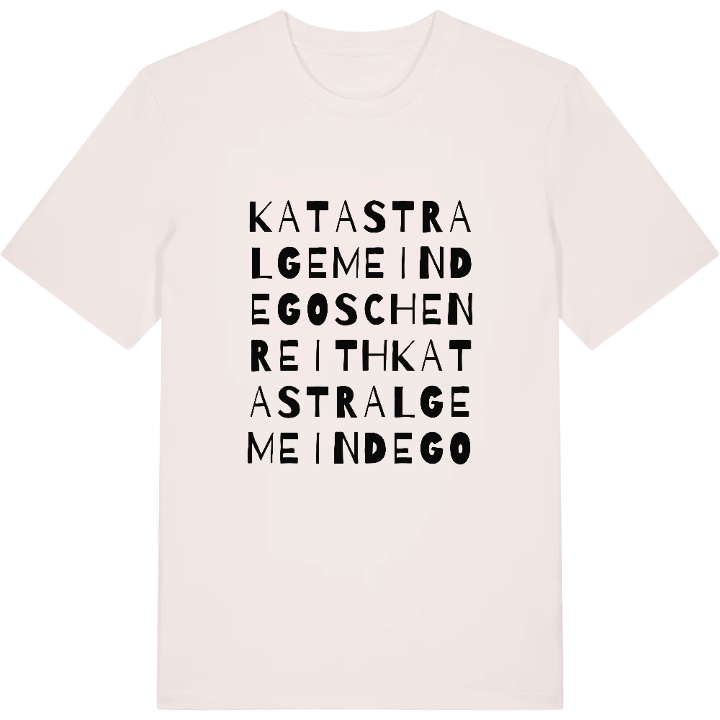 Katastralgemeinde Goschenreith ordlek t-shirt – t-shirt från PinShirt