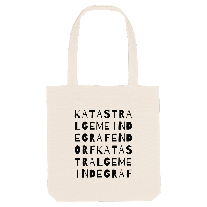 Katastralgemeinde Grafendorf ordlek tygkasse – tygkasse från PinShirt