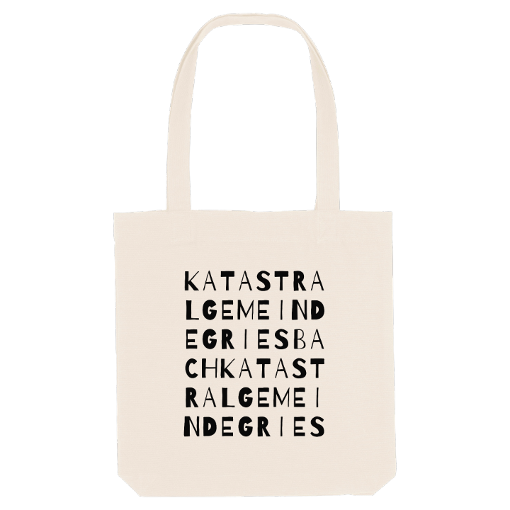 Katastralgemeinde Griesbach ordlek tygkasse – tygkasse från PinShirt