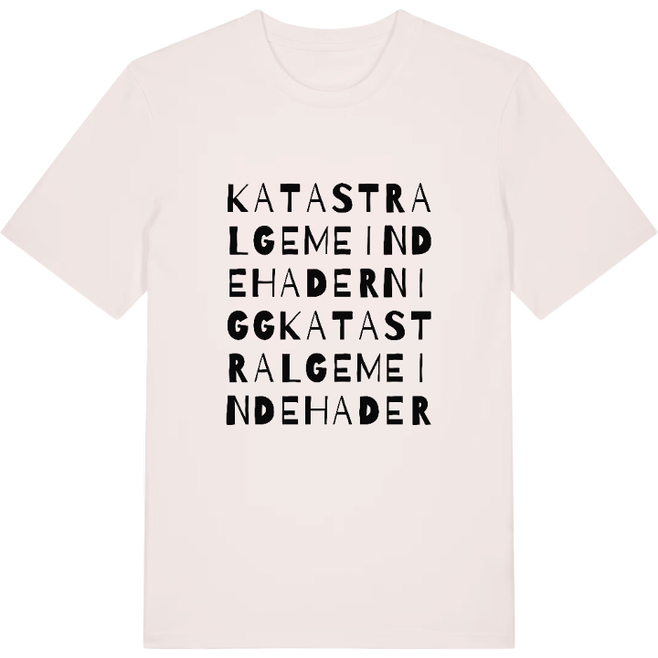 Katastralgemeinde Hadernigg ordlek t-shirt – t-shirt från PinShirt