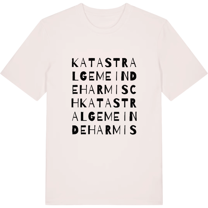 Katastralgemeinde Harmisch ordlek t-shirt – t-shirt från PinShirt
