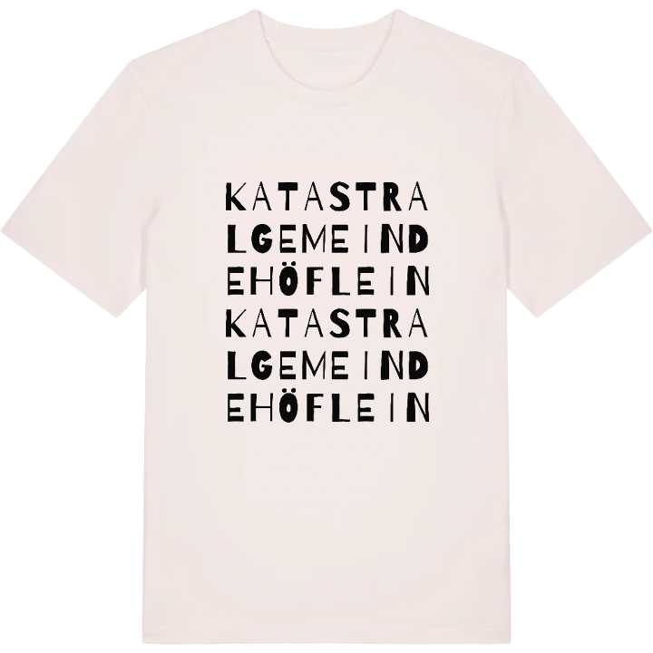 Katastralgemeinde Höflein ordlek t-shirt – t-shirt från PinShirt