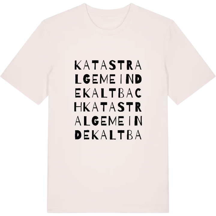 Katastralgemeinde Kaltbach ordlek t-shirt – t-shirt från PinShirt