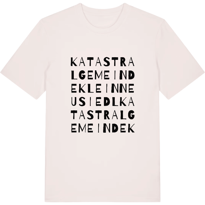Katastralgemeinde Kleinneusiedl ordlek t-shirt – t-shirt från PinShirt