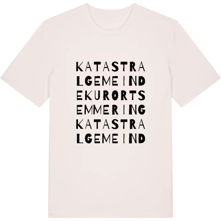 Katastralgemeinde Kurort Semmering ordlek t-shirt – t-shirt från PinShirt