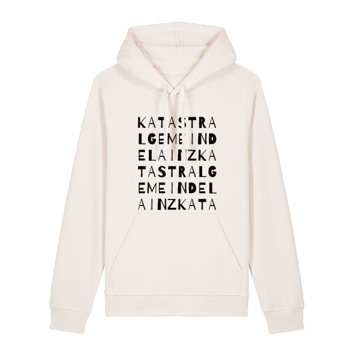 Katastralgemeinde Lainz ordlek hoodie – hoodie från PinShirt