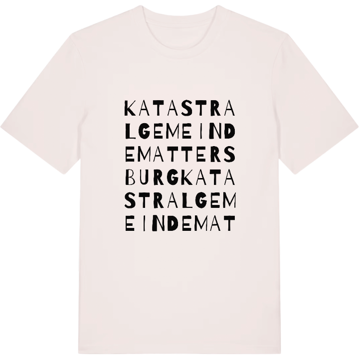 Katastralgemeinde Mattersburg ordlek t-shirt – t-shirt från PinShirt