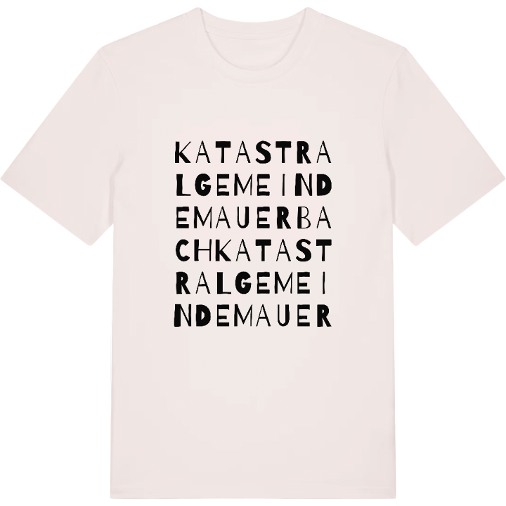 Katastralgemeinde Mauerbach ordlek t-shirt – t-shirt från PinShirt