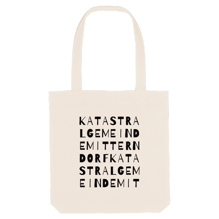 Katastralgemeinde Mitterndorf ordlek tygkasse – tygkasse från PinShirt