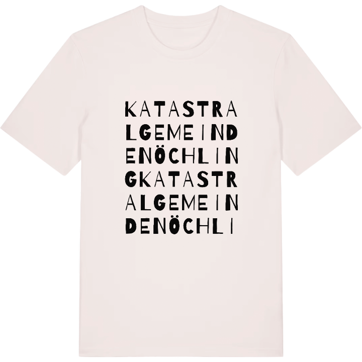 Katastralgemeinde Nöchling ordlek t-shirt – t-shirt från PinShirt