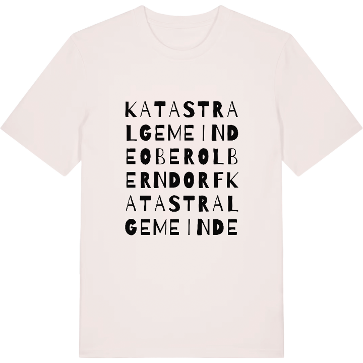 Katastralgemeinde Oberolberndorf ordlek t-shirt – t-shirt från PinShirt