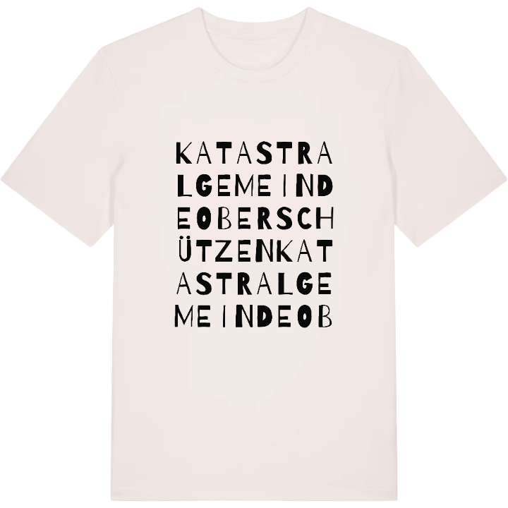 Katastralgemeinde Oberschützen ordlek t-shirt – t-shirt från PinShirt