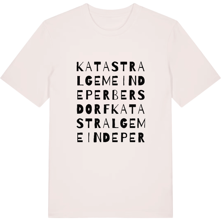 Katastralgemeinde Perbersdorf ordlek t-shirt – t-shirt från PinShirt
