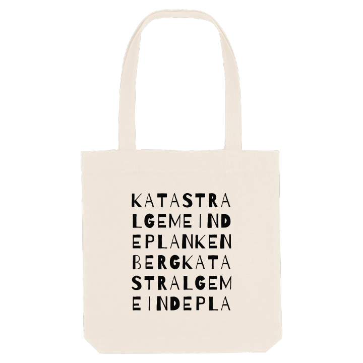Katastralgemeinde Plankenberg ordlek tygkasse – tygkasse från PinShirt