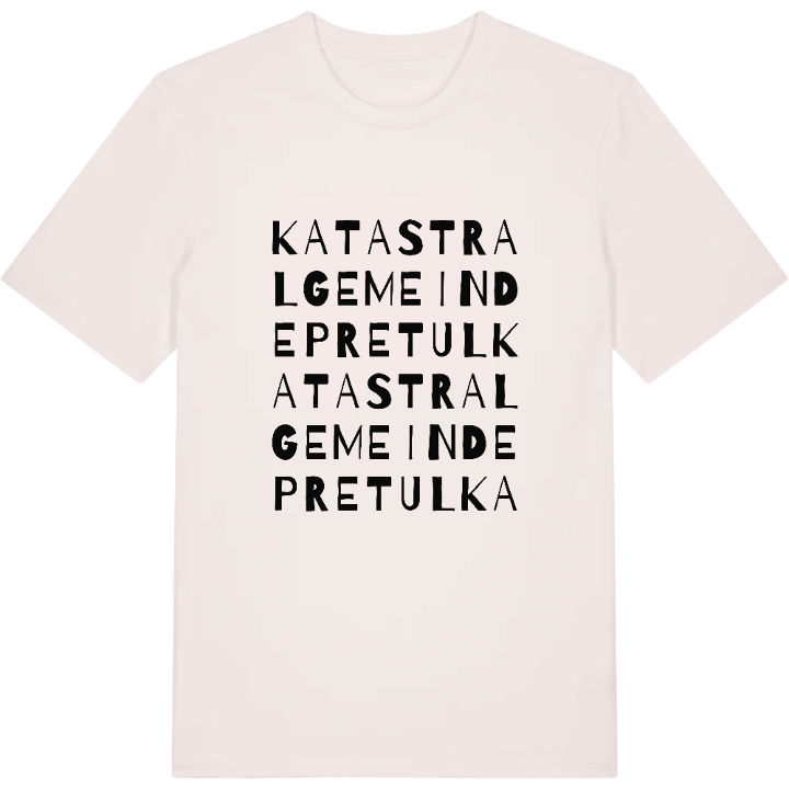 Katastralgemeinde Pretul ordlek t-shirt – t-shirt från PinShirt