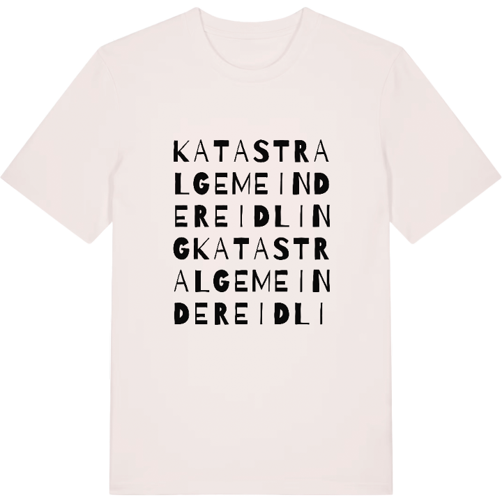 Katastralgemeinde Reidling ordlek t-shirt – t-shirt från PinShirt