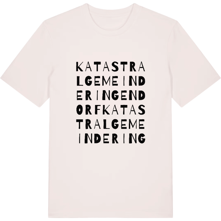 Katastralgemeinde Ringendorf ordlek t-shirt – t-shirt från PinShirt