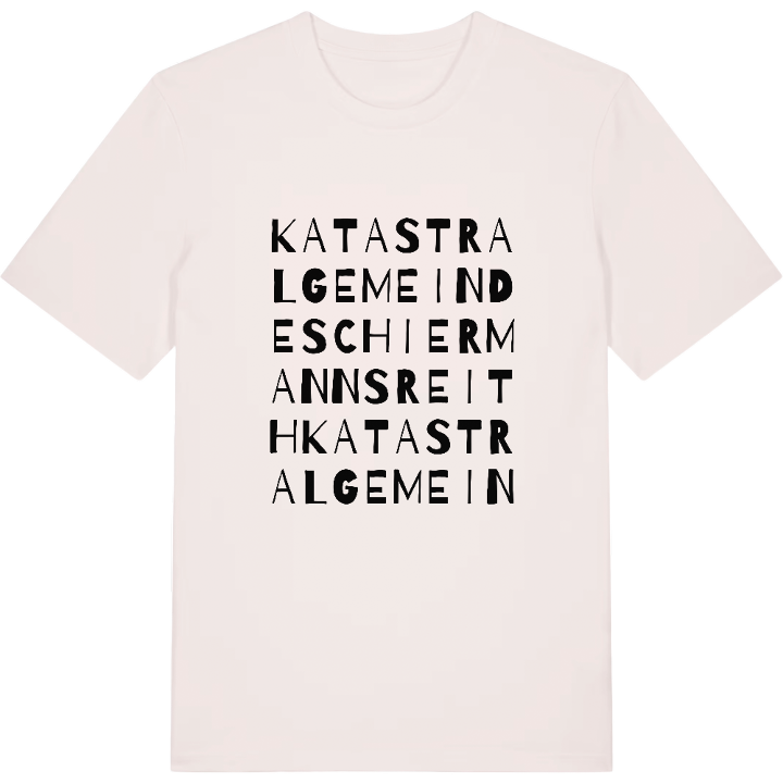 Katastralgemeinde Schiermannsreith ordlek t-shirt – t-shirt från PinShirt