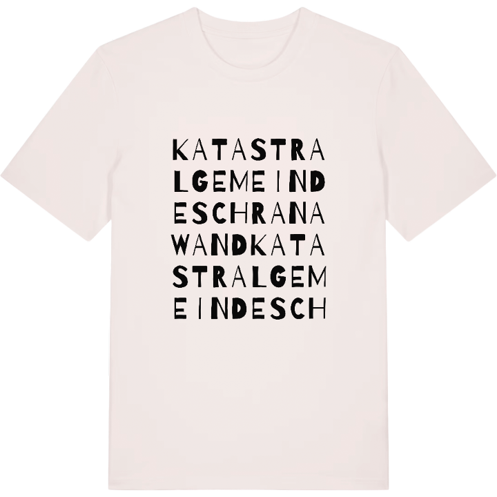 Katastralgemeinde Schranawand ordlek t-shirt – t-shirt från PinShirt