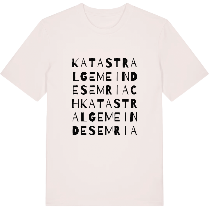 Katastralgemeinde Semriach ordlek t-shirt – t-shirt från PinShirt