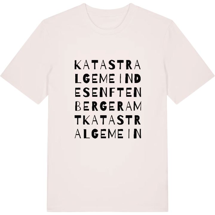 Katastralgemeinde Senftenbergeramt ordlek t-shirt – t-shirt från PinShirt