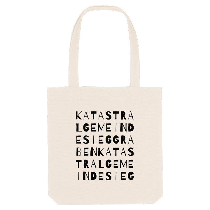 Katastralgemeinde Sieggraben ordlek tygkasse – tygkasse från PinShirt