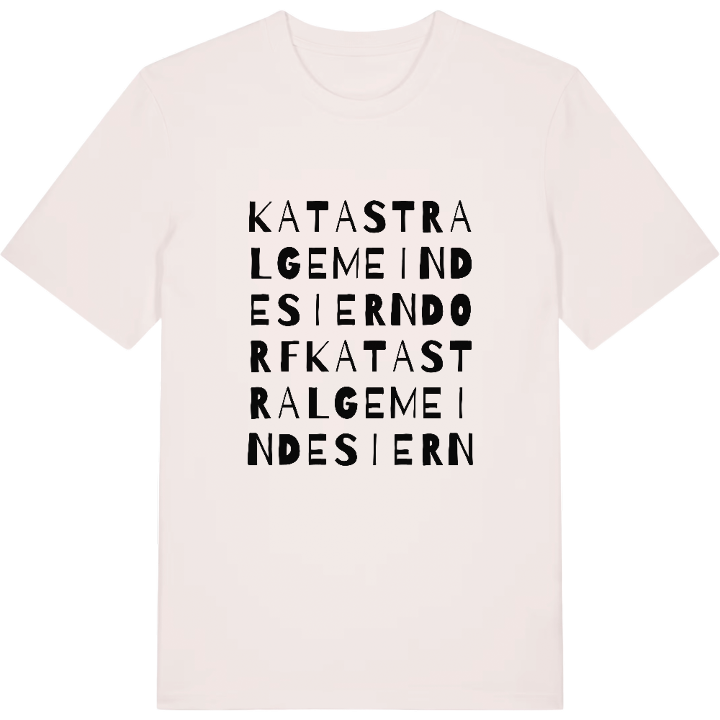 Katastralgemeinde Sierndorf ordlek t-shirt – t-shirt från PinShirt