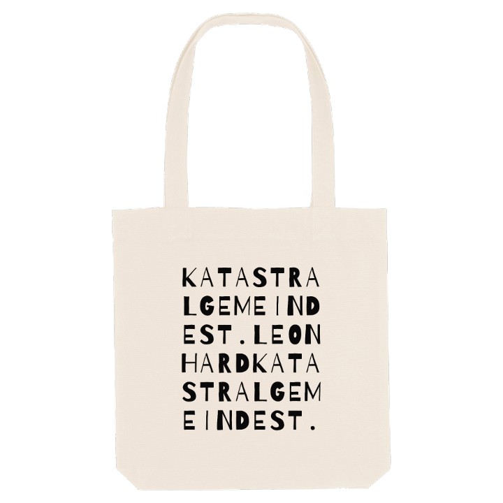 Katastralgemeinde St. Leonhard ordlek tygkasse – tygkasse från PinShirt