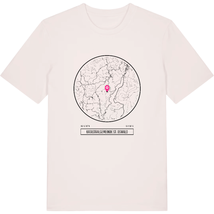 Katastralgemeinde St. Oswald t-shirt – t-shirt från PinShirt