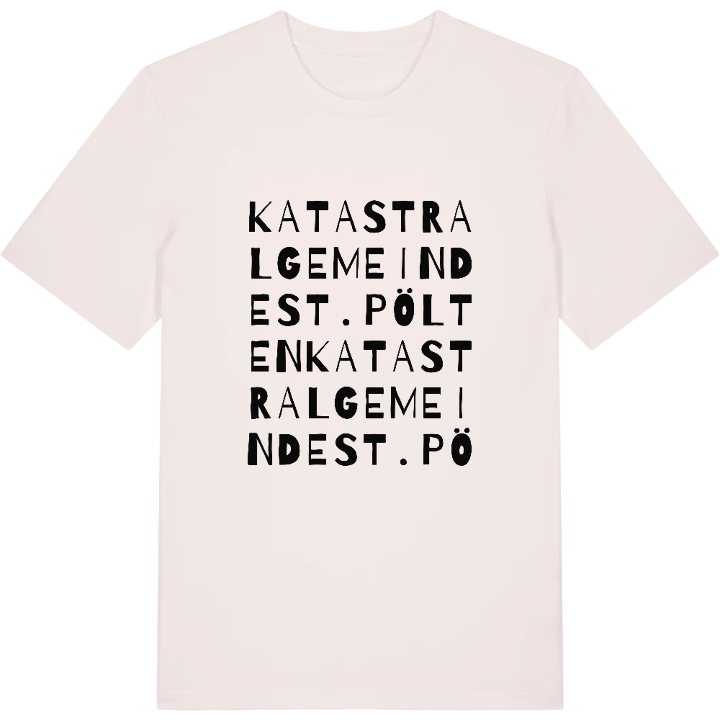 Katastralgemeinde St. Pölten ordlek t-shirt – t-shirt från PinShirt