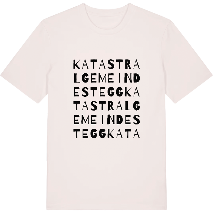 Katastralgemeinde Stegg ordlek t-shirt – t-shirt från PinShirt