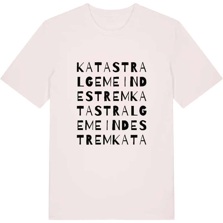 Katastralgemeinde Strem ordlek t-shirt – t-shirt från PinShirt