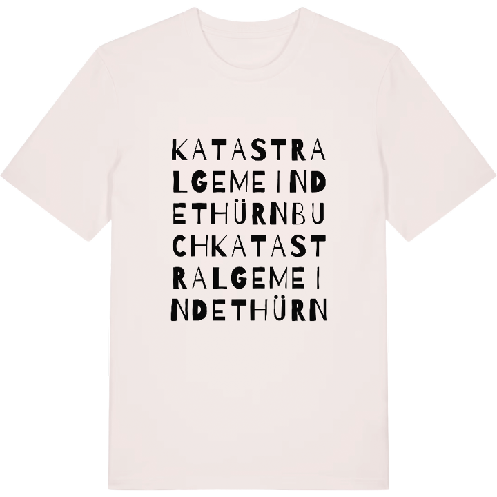 Katastralgemeinde Thürnbuch ordlek t-shirt – t-shirt från PinShirt