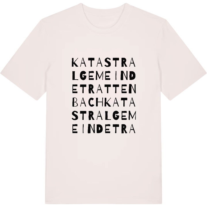 Katastralgemeinde Trattenbach ordlek t-shirt – t-shirt från PinShirt