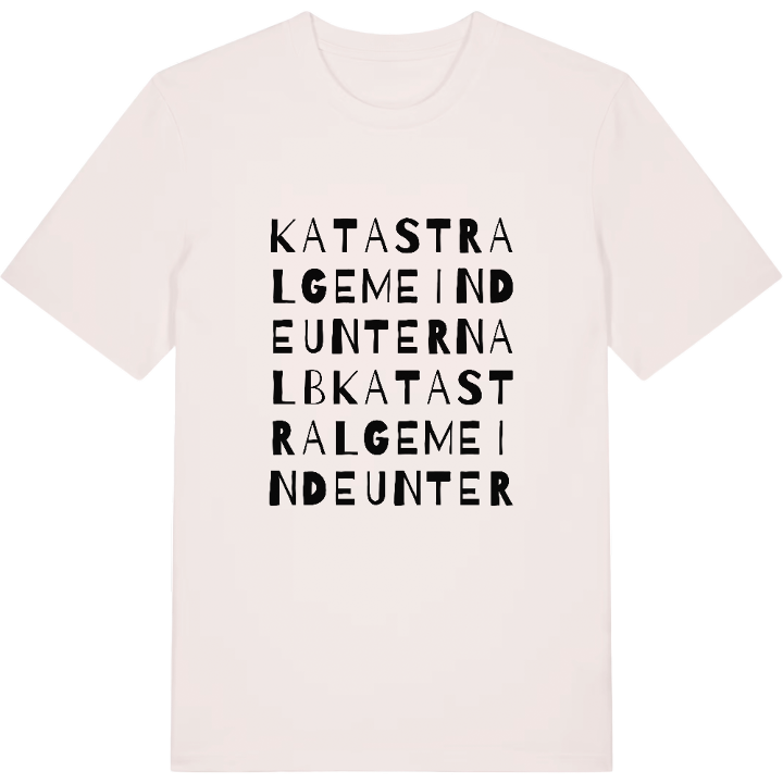 Katastralgemeinde Unternalb ordlek t-shirt – t-shirt från PinShirt